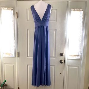 Lulus Heavenly Hues Denim Blue Maxi Dress